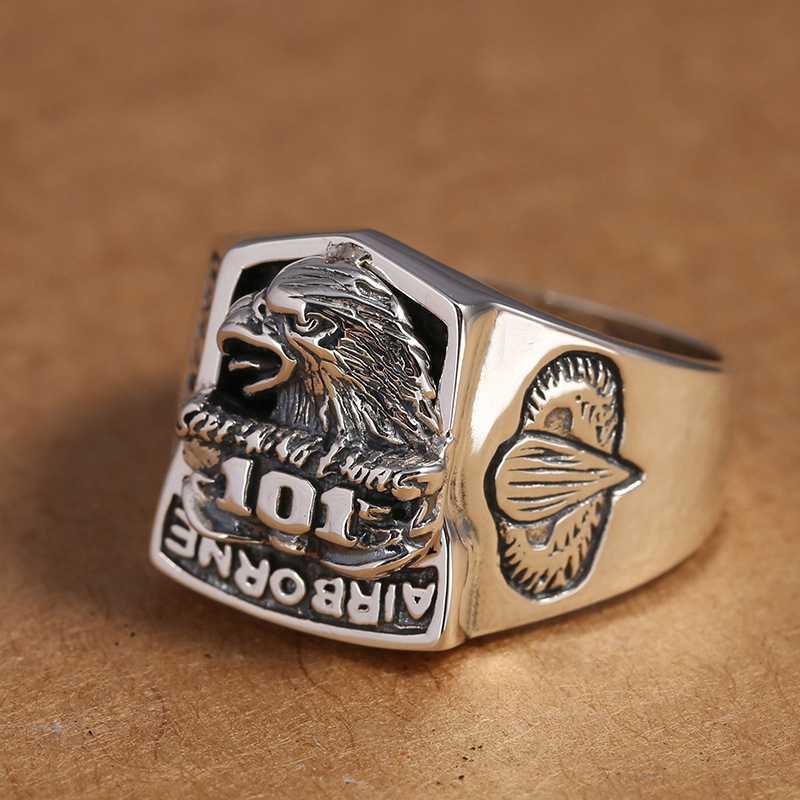 Sterling Silver Ring - 925 sterling silver jewelry men's personalized