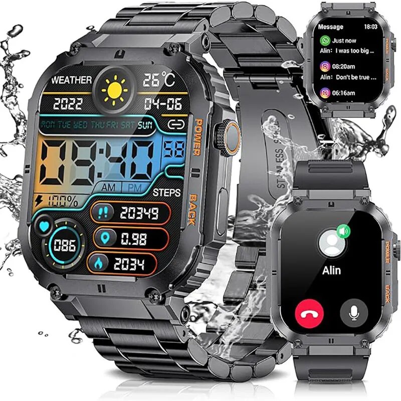 Jewelry Smart Watches - LIGE Outdoor Sports Fitness Smartwatch For