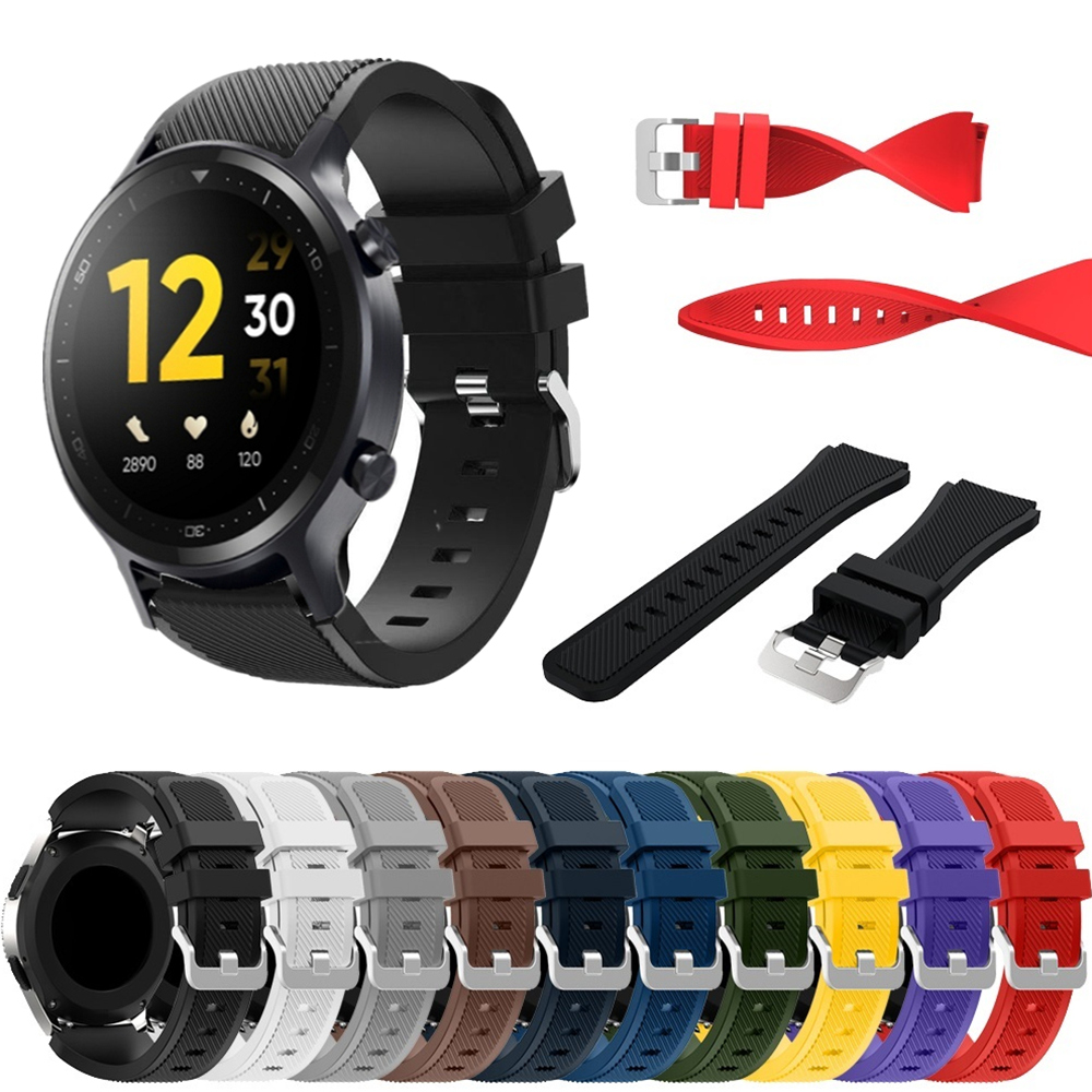 Jewelry Smart Watches - 22mm Silicone Strap For Realme Watch