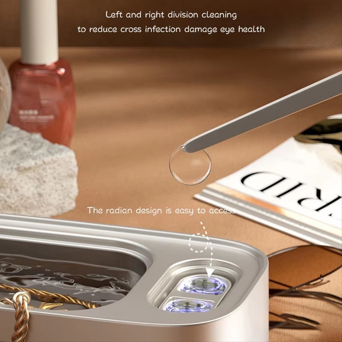 Jewelry Eyewear Watches & Accessories - *A91P Household Contact Lens Cleaner, High