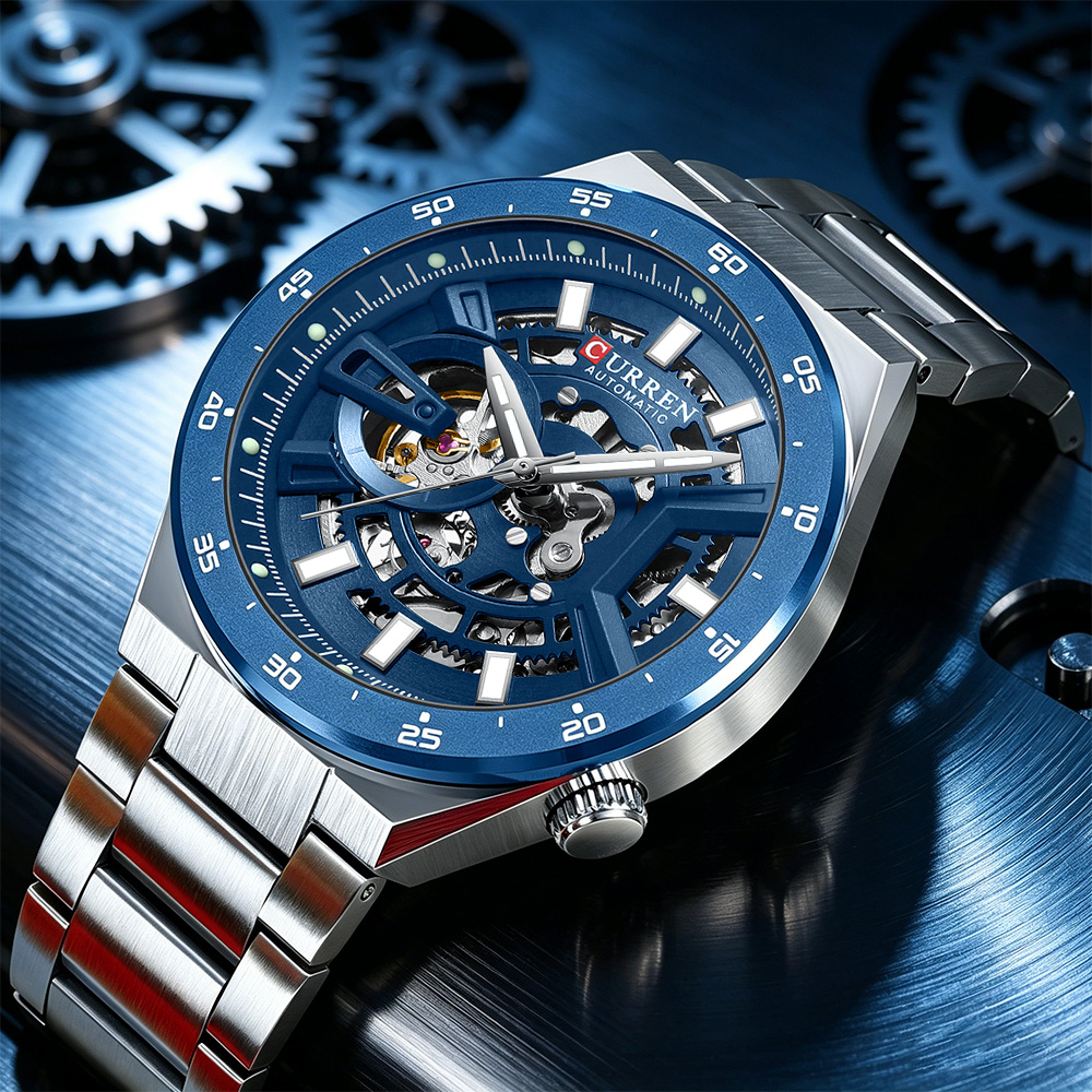 Automatic Watch Winder - CURREN Brand Men's Fashion Sport Automatic
