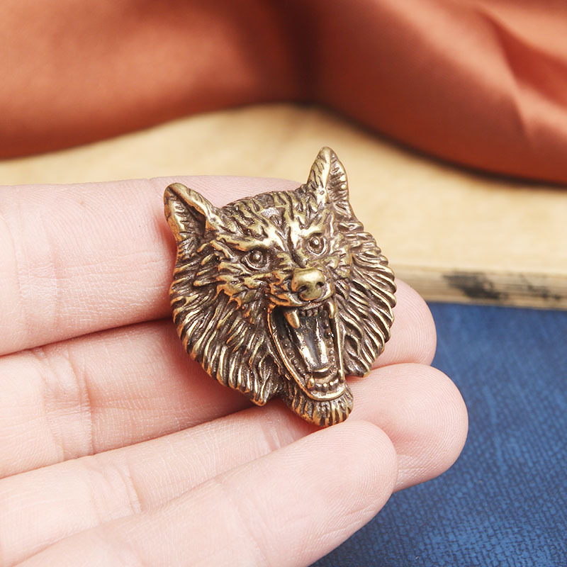 2Pcs Vintage Engraving Wolf He - Wolf Jewelry & Watches Tampa Reviews recension och pris
