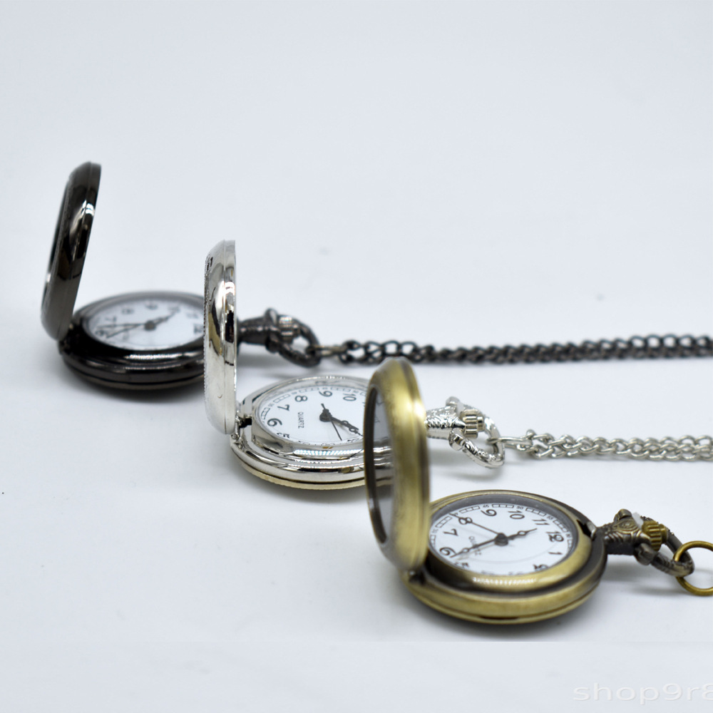 Custom Vintage Metal Pocket Wa - Jewelry Watches Men recension och pris