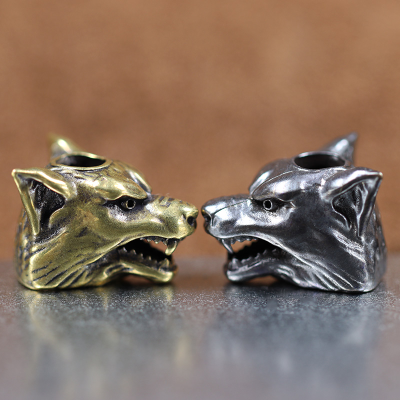 Animal Wolf Warriors Head Scul - Wolf Jewelry & Watches Tampa Reviews recension och pris