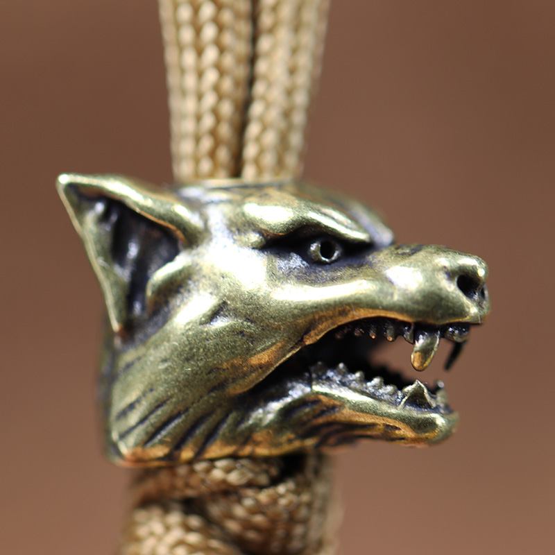 Animal Wolf Warriors Head Scul - Wolf Jewelry & Watches Tampa Reviews recension och pris