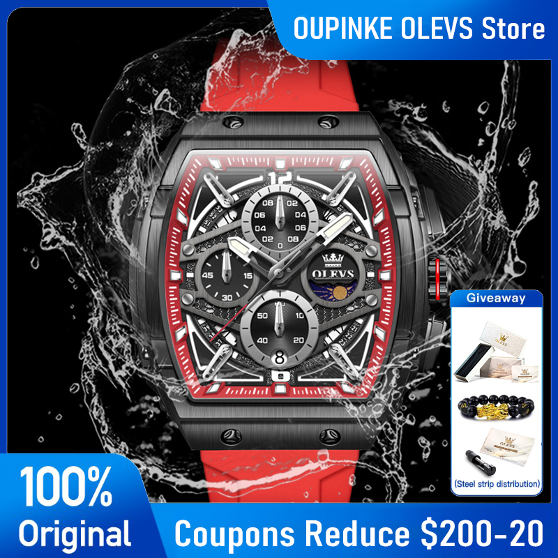 OLEVS 2975 Men's Watch Fashion - Rolex Watch Datejust recension och pris