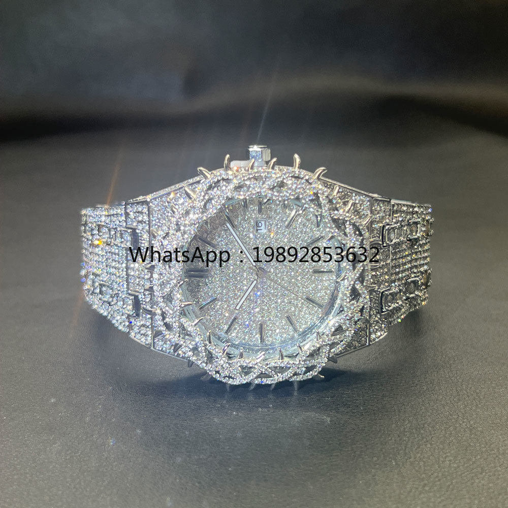 MISSFOX Hot Fashion Full Diamo - Jewelry Watches Men recension och pris