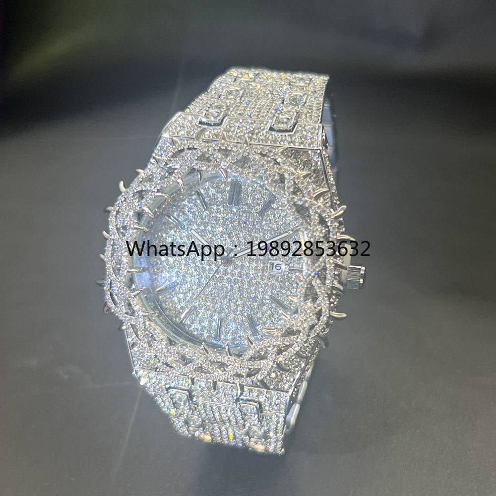 MISSFOX Hot Fashion Full Diamo - Jewelry Watches Men recension och pris