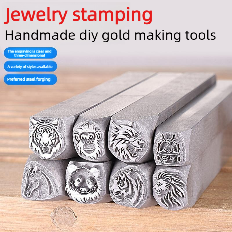 Animal Head Steel Stamp Punch, - Wolf Jewelry & Watches Tampa Reviews recension och pris