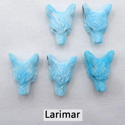 Carved Wolf Head Natural Stone - Wolf Jewelry & Watches Tampa Reviews recension och pris