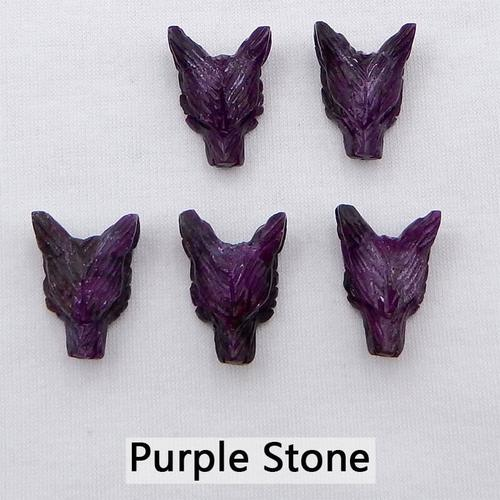 Carved Wolf Head Natural Stone - Wolf Jewelry & Watches Tampa Reviews recension och pris