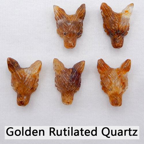 Carved Wolf Head Natural Stone - Wolf Jewelry & Watches Tampa Reviews recension och pris