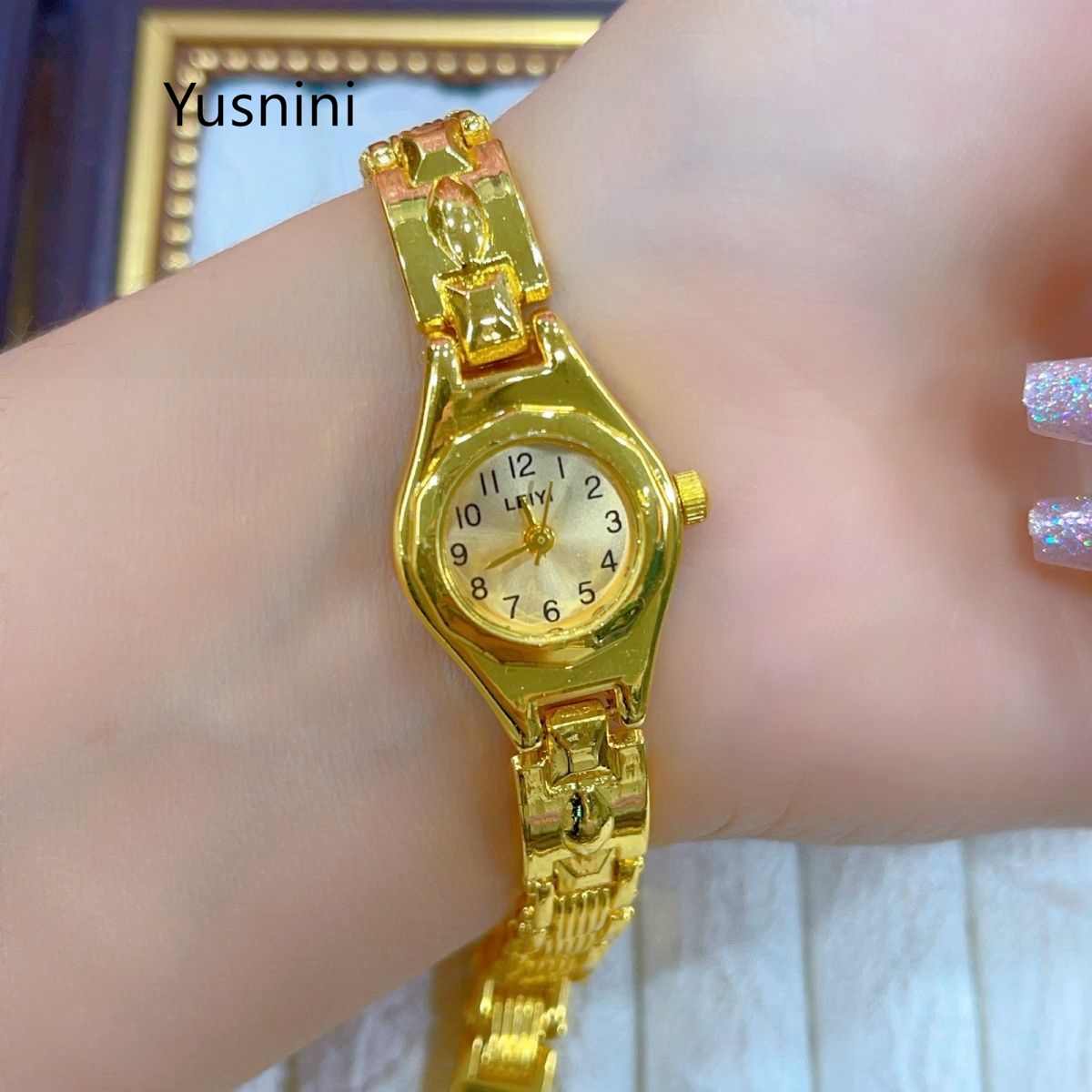New Dubai Fashion High-End 24K - Jewelry With Watches recension och pris