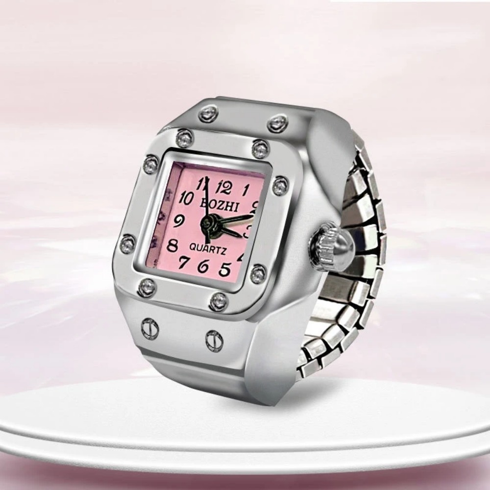 Creative Square Dial Ring Watc - Jewelry Watches Men recension och pris
