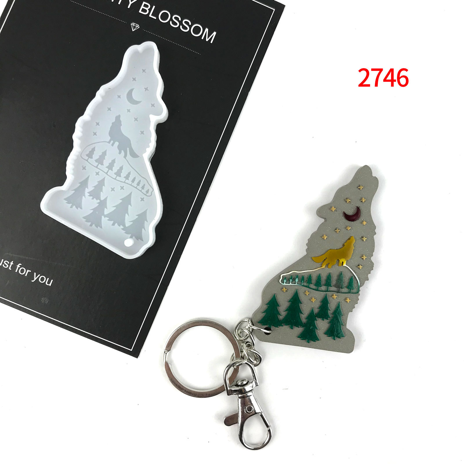 Wolf Horse Shaped Epoxy Resin  - Wolf Jewelry & Watches Tampa Reviews recension och pris