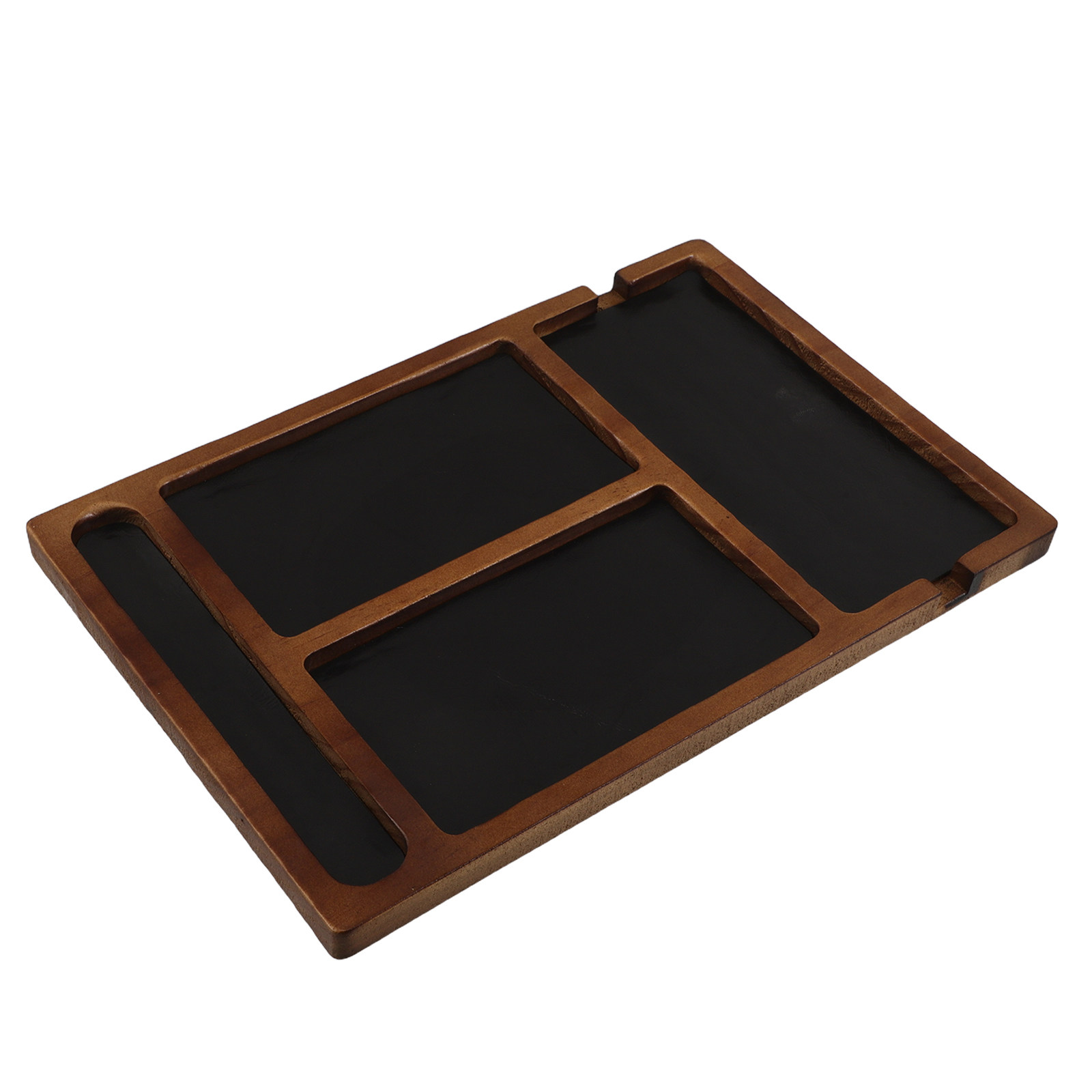 Multi-Compartment Wooden Jewel - Jewelry With Watches recension och pris