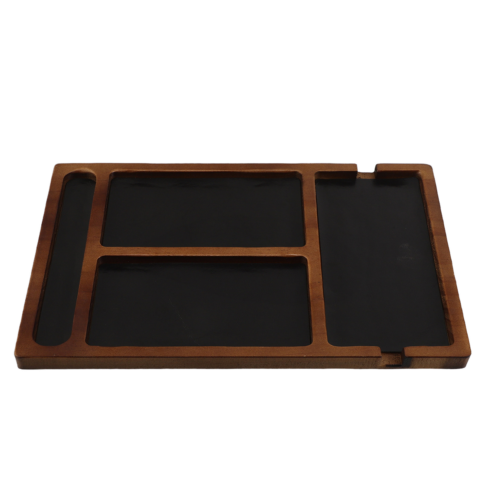 Multi-Compartment Wooden Jewel - Jewelry With Watches recension och pris