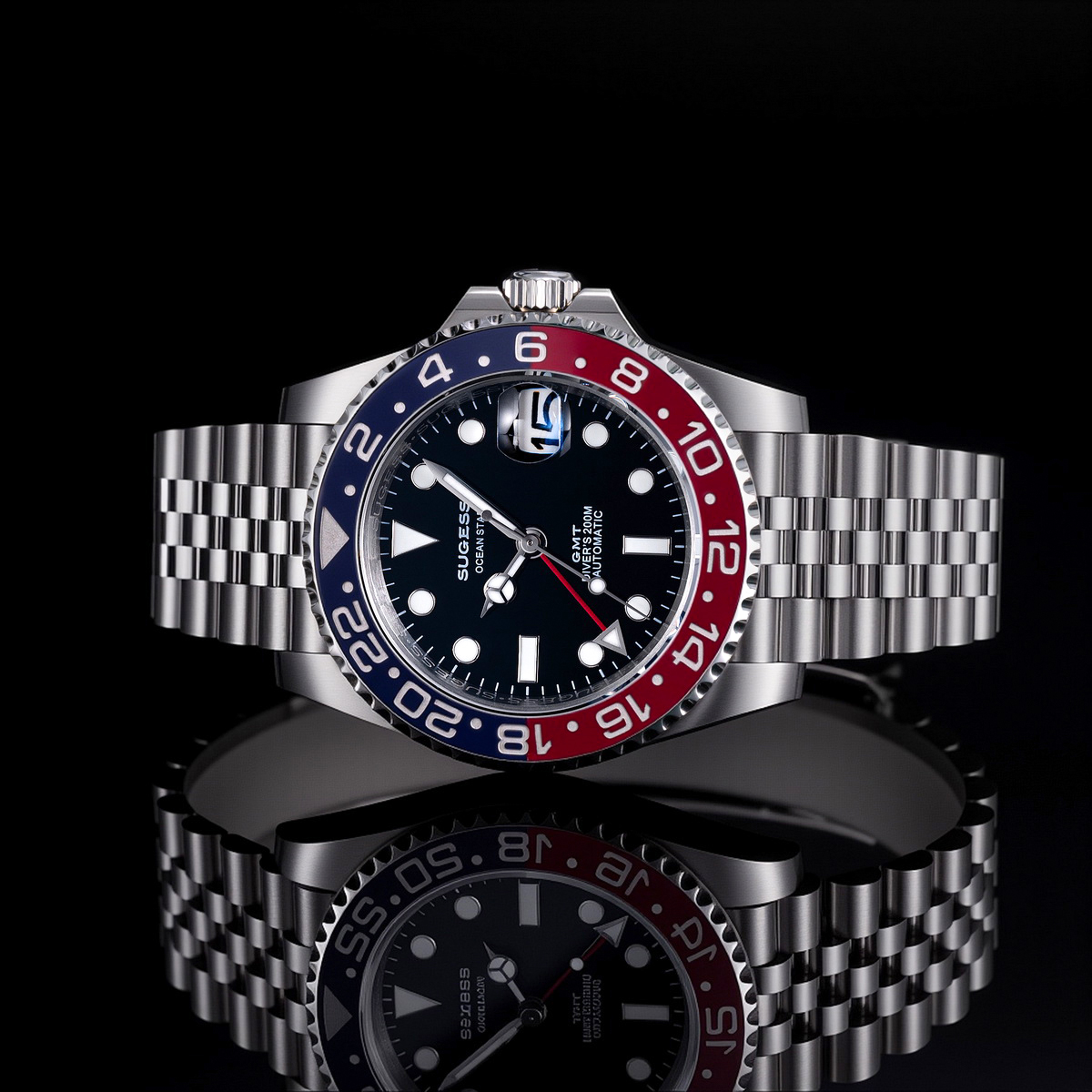 Sugess GMT Diving Watch of Men - Rolex Watch Datejust recension och pris
