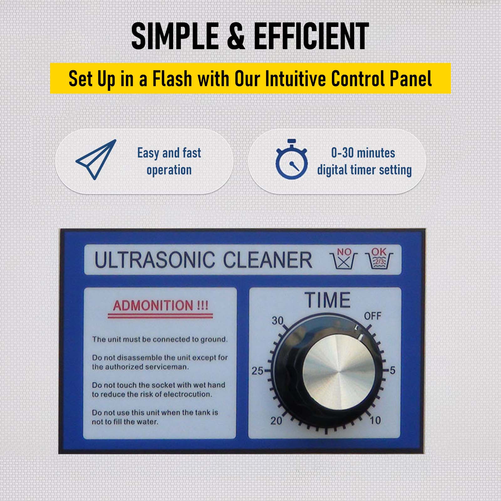 1.3L-3L Ultrasonic Cleaner PS- - Jewelry Eyewear Watches & Accessories recension och pris