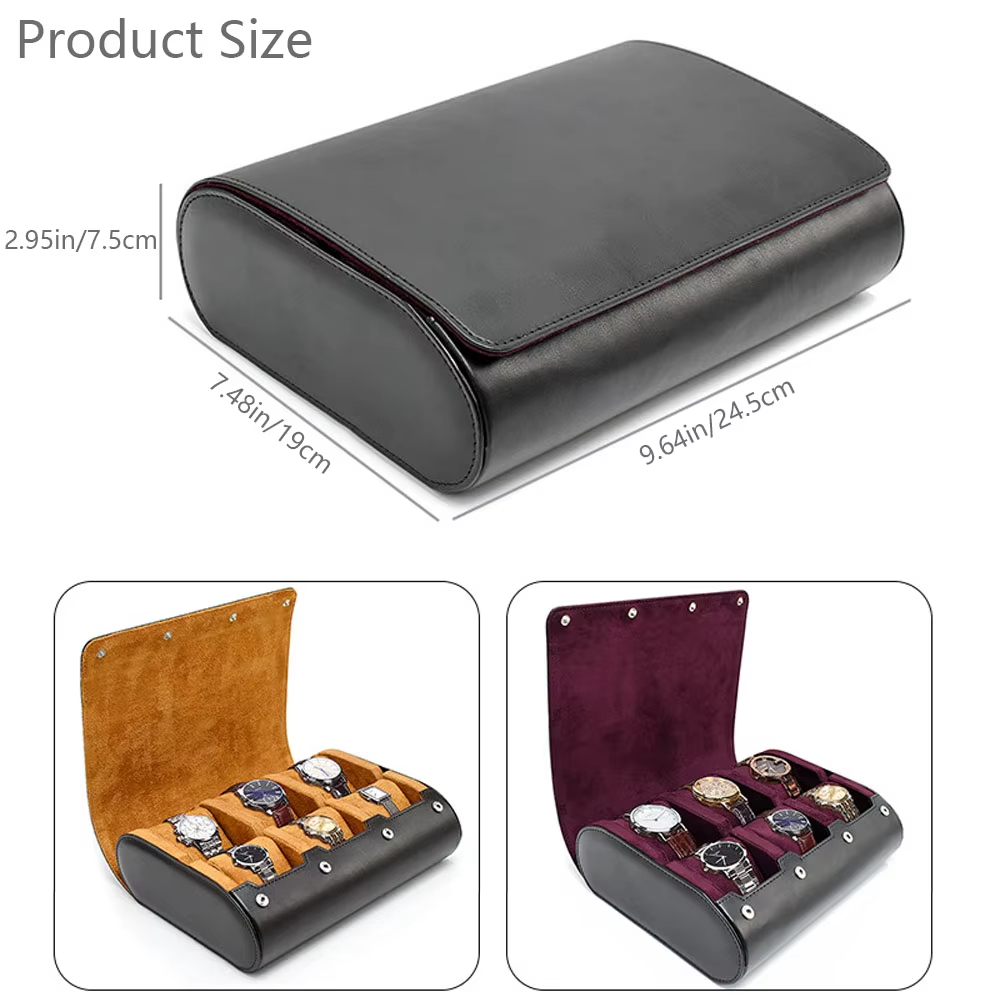 Watch Travel Case for Men Wome - Jewelry Watches Men recension och pris