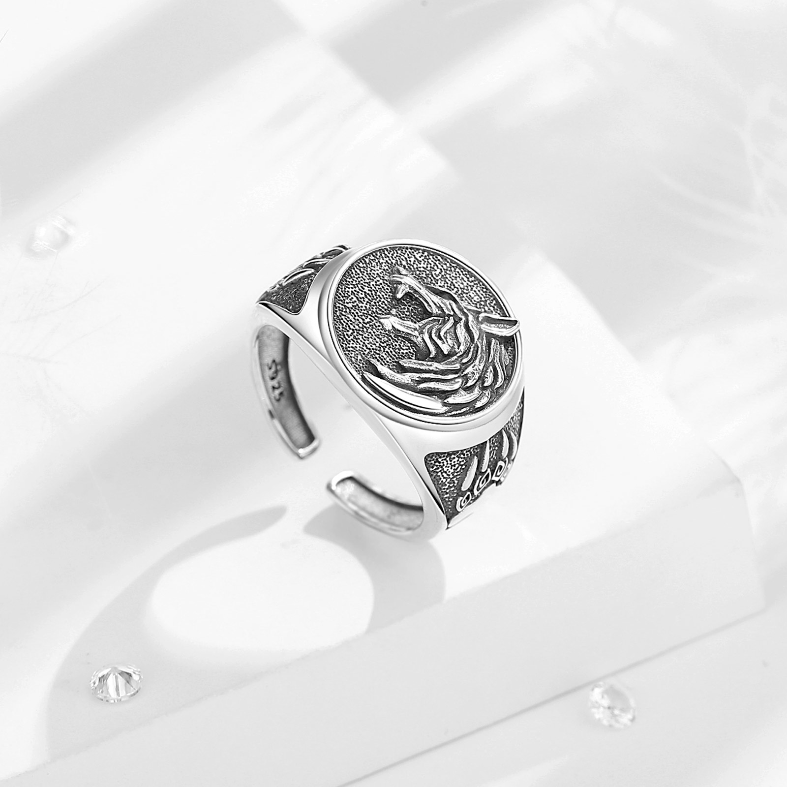 Eudora 925 Sterling Silver Vik - Wolf Jewelry & Watches Tampa Reviews recension och pris