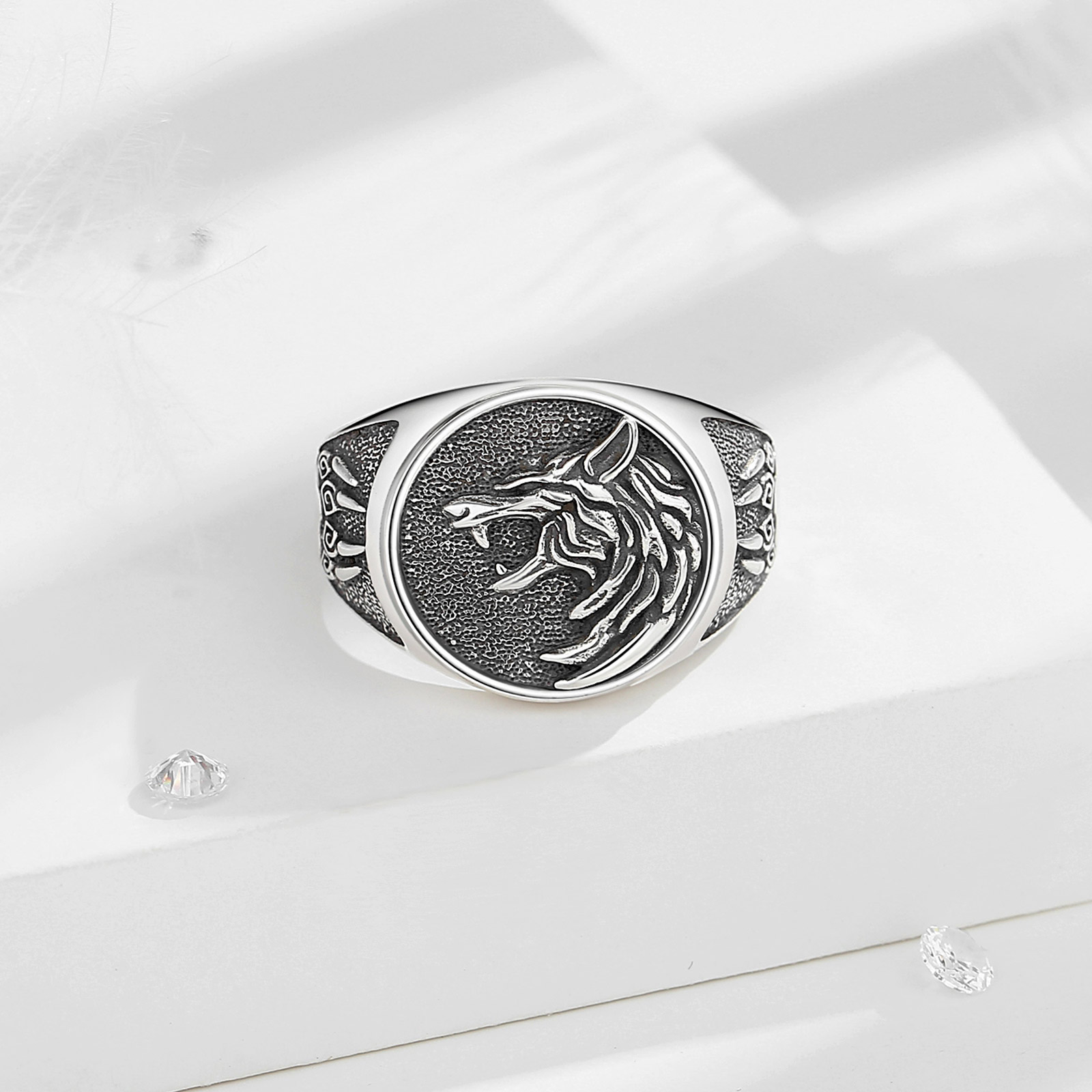 Eudora 925 Sterling Silver Vik - Wolf Jewelry & Watches Tampa Reviews recension och pris
