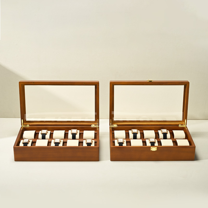 Oirlv 10 Grids Watch Box Woode - Mystery Jewelry Jar Watches recension och pris
