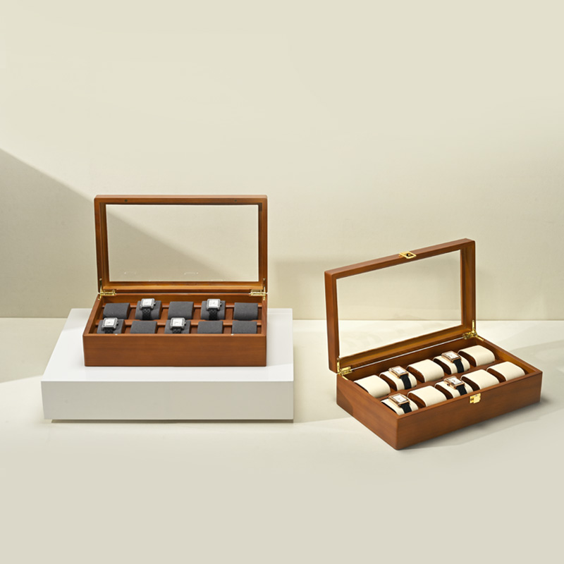Oirlv 10 Grids Watch Box Woode - Mystery Jewelry Jar Watches recension och pris