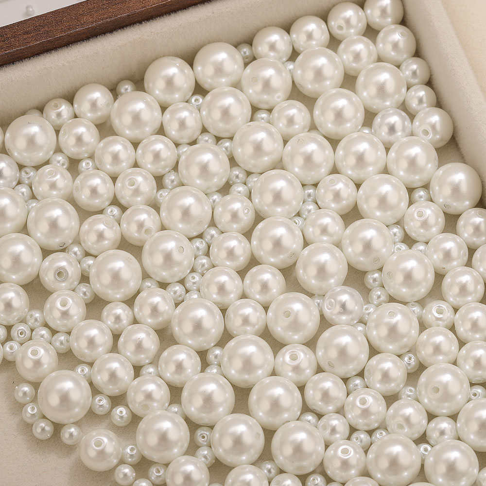 100pcs 4/6/8/10mm High Quality - Pearl Necklace recension och pris