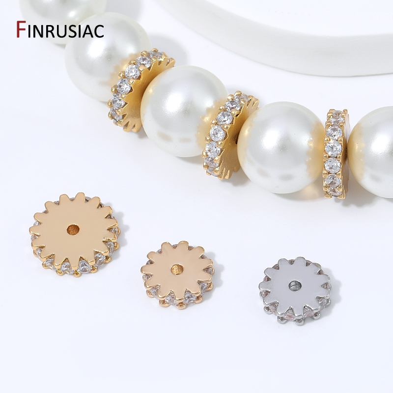 18K Gold Plated Brass Zircon G - Pearl Necklace recension och pris