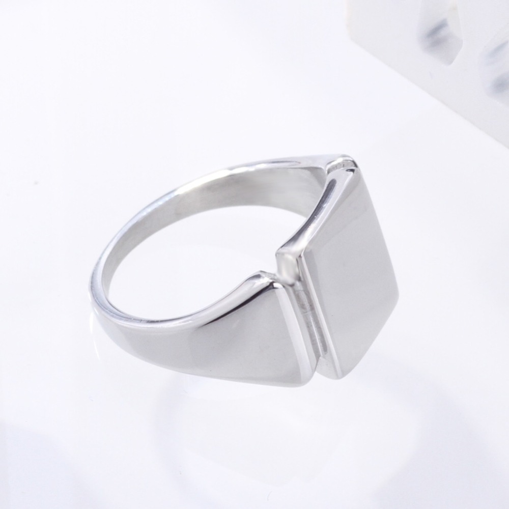 Soul Men Titanium Steel Rings  - Mens Signet Ring recension och pris