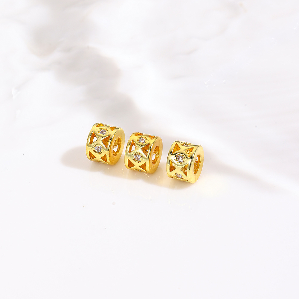 10 copper spacer beads handmad - Pearl Necklace recension och pris