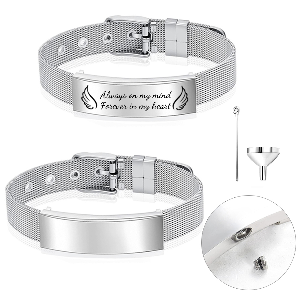 Cremation Jewelry Urn Bracelet - Jewelry Watches Men recension och pris