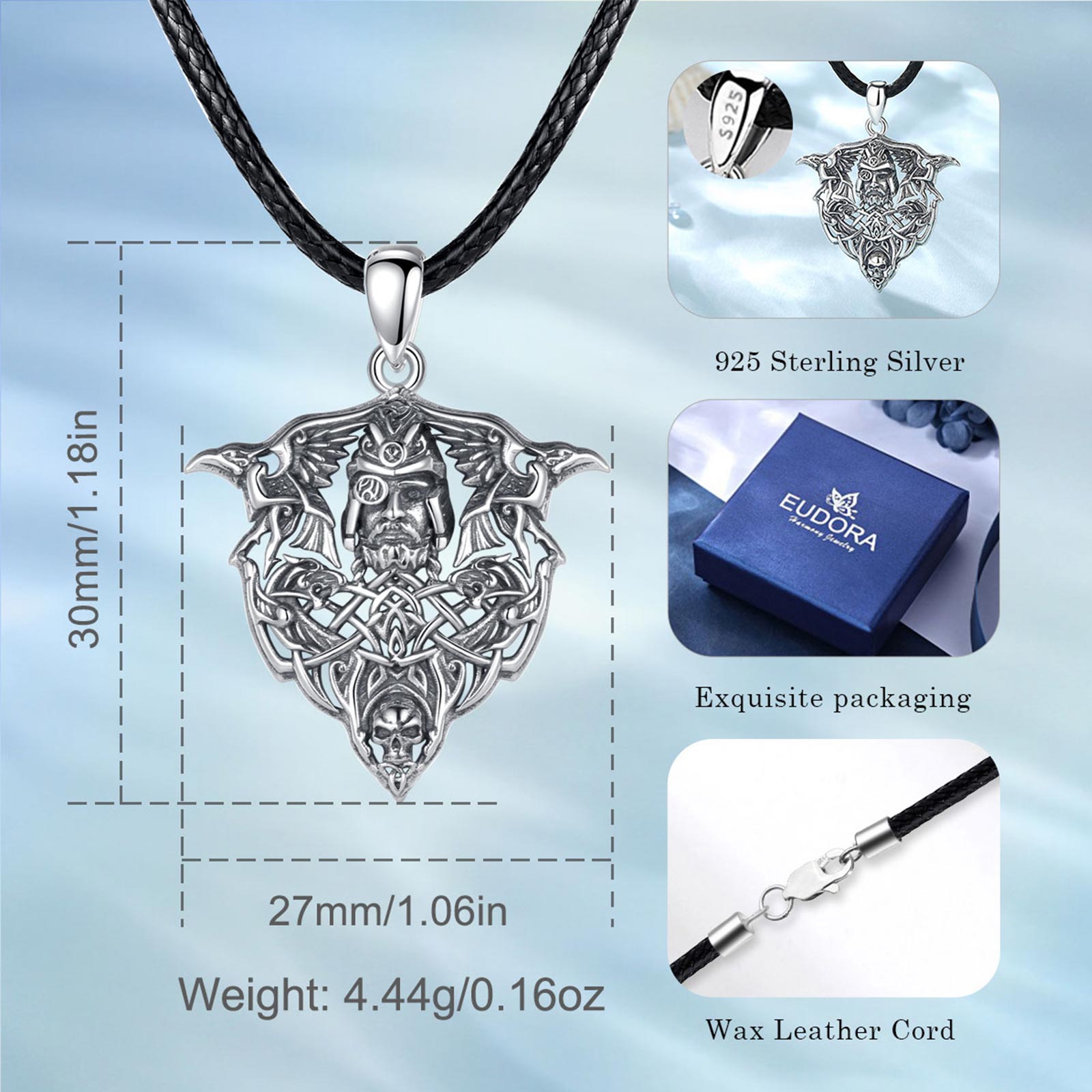 Eudora 925 Sterling Silver Vik - Wolf Jewelry & Watches Tampa Reviews recension och pris