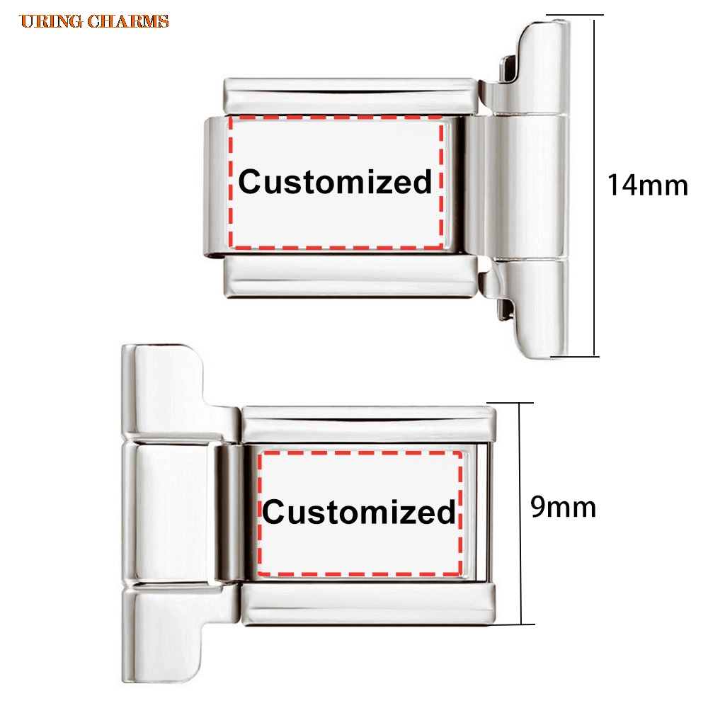 1 pair Picture Logo Customized - Jewelry Watches Men recension och pris