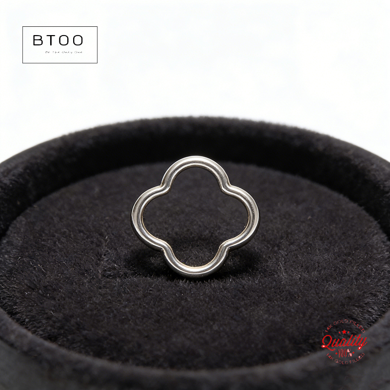 Sterling Silver Flower Connect - Sterling Silver Ring recension och pris