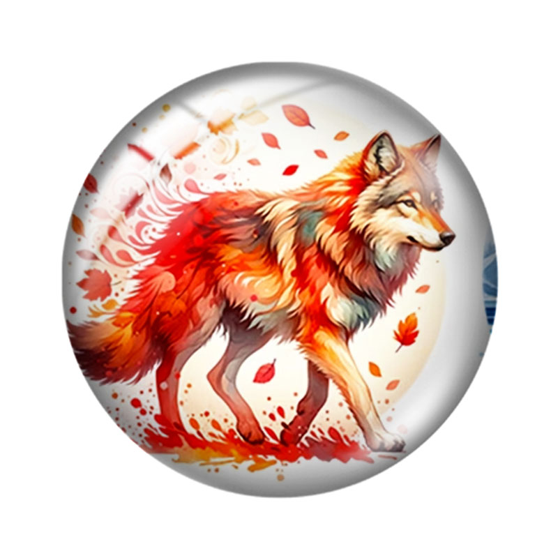 Watercolor Wolf  12/18/20/25mm - Wolf Jewelry & Watches Tampa Reviews recension och pris
