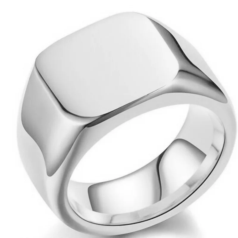 Signet Square Finger Rings For - Mens Signet Ring recension och pris
