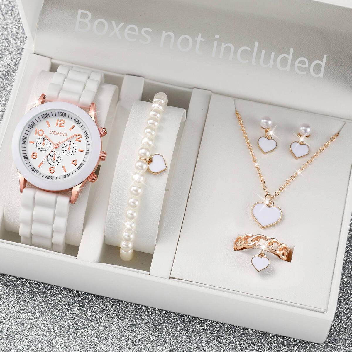5/6PCS Fashion Women Watches J - Mystery Jewelry Jar Watches recension och pris