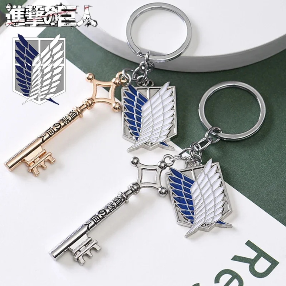 Attack on Titan Metal Keychain - Levi Jewelry & Watches Inc recension och pris