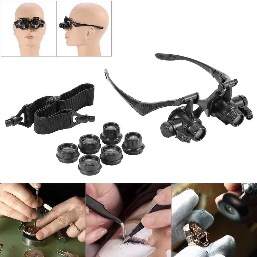 Head Loupe New Head Wearing Ma - Jewelry Eyewear Watches & Accessories recension och pris