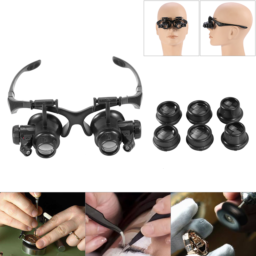Head Loupe New Head Wearing Ma - Jewelry Eyewear Watches & Accessories recension och pris