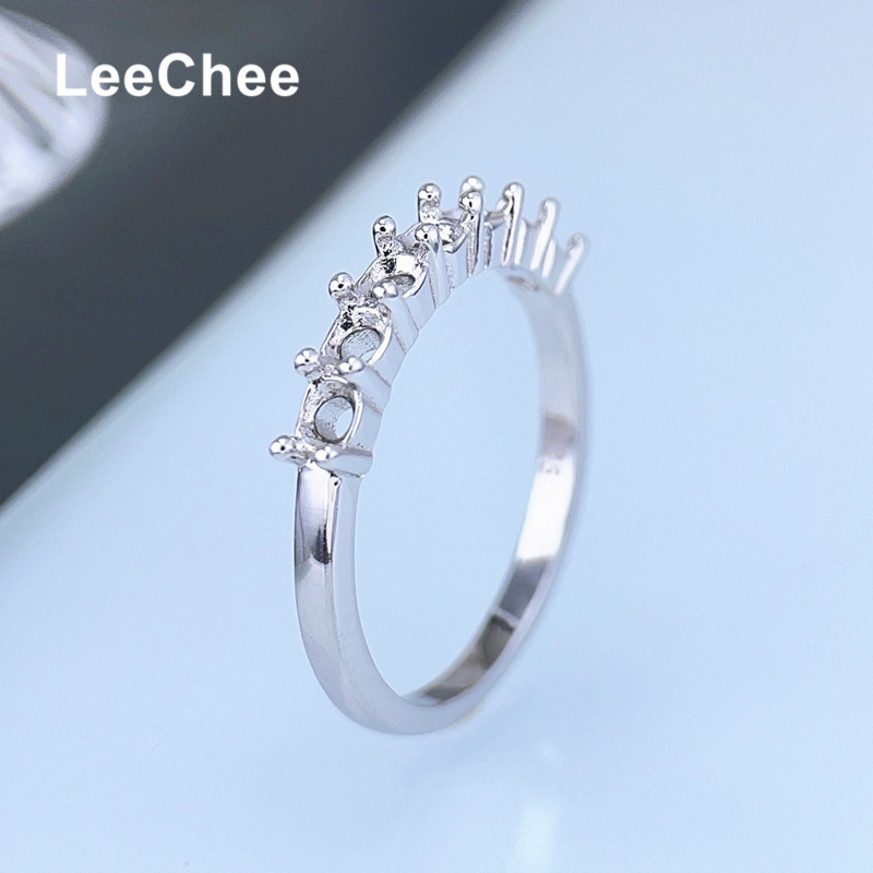 Fixed Band Ring Settings for M - Sterling Silver Ring recension och pris