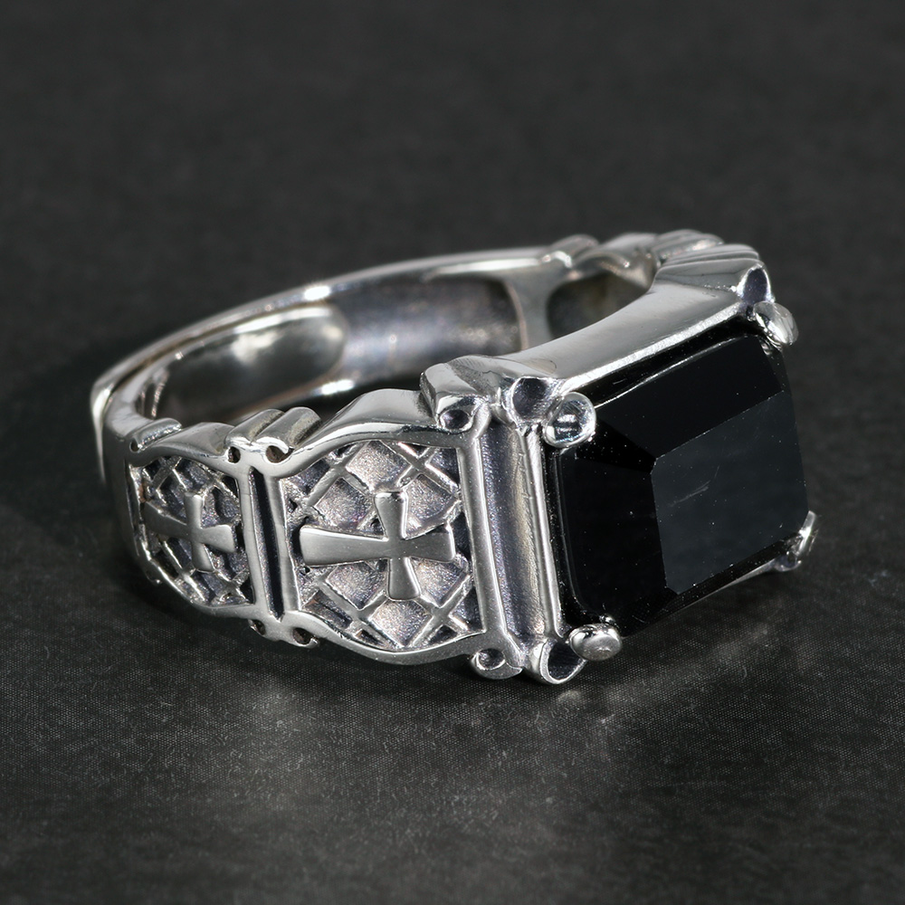 Vintage Punk Silver 925 Jewelr - Mens Signet Ring recension och pris